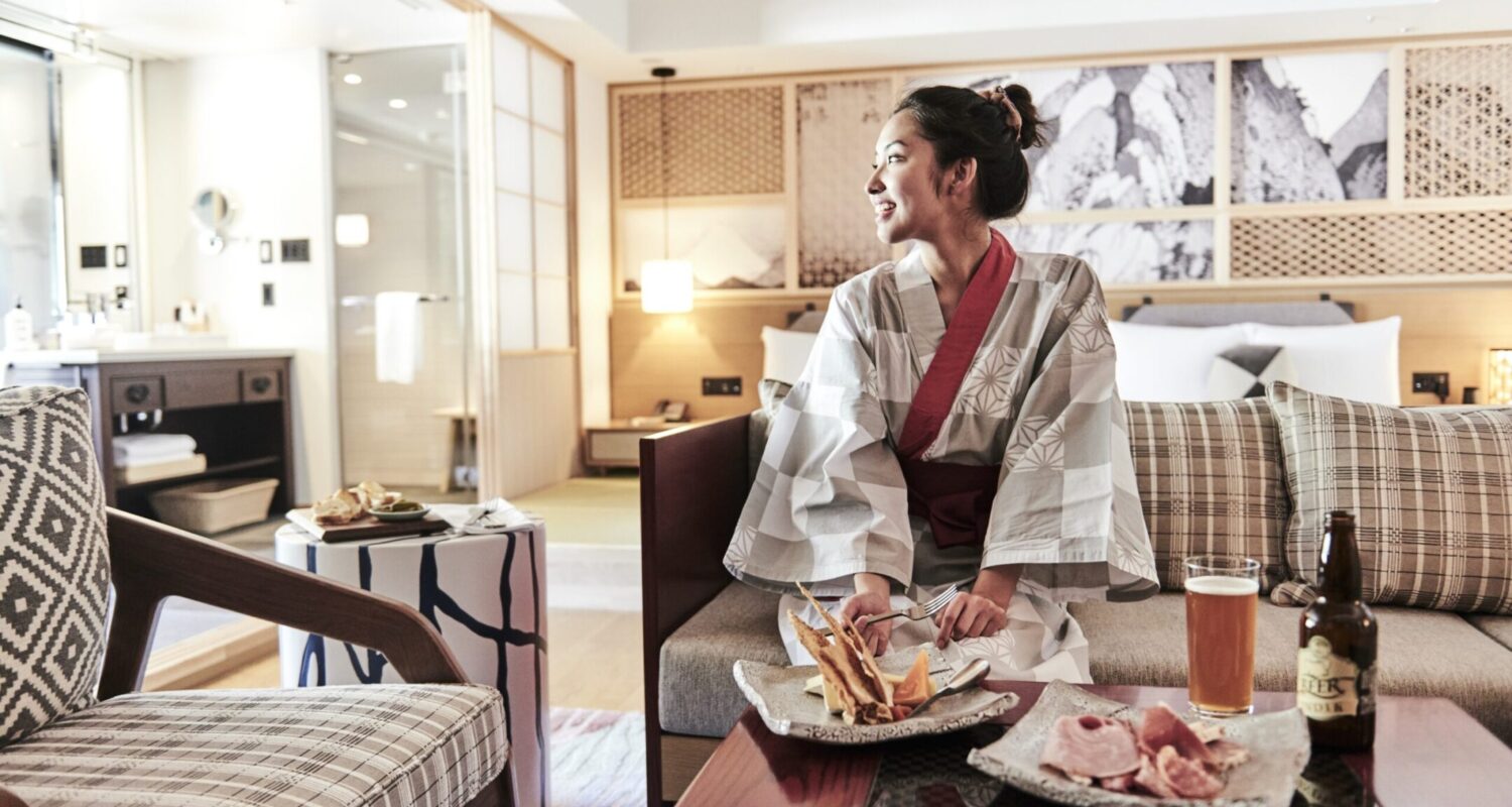 Room service with model